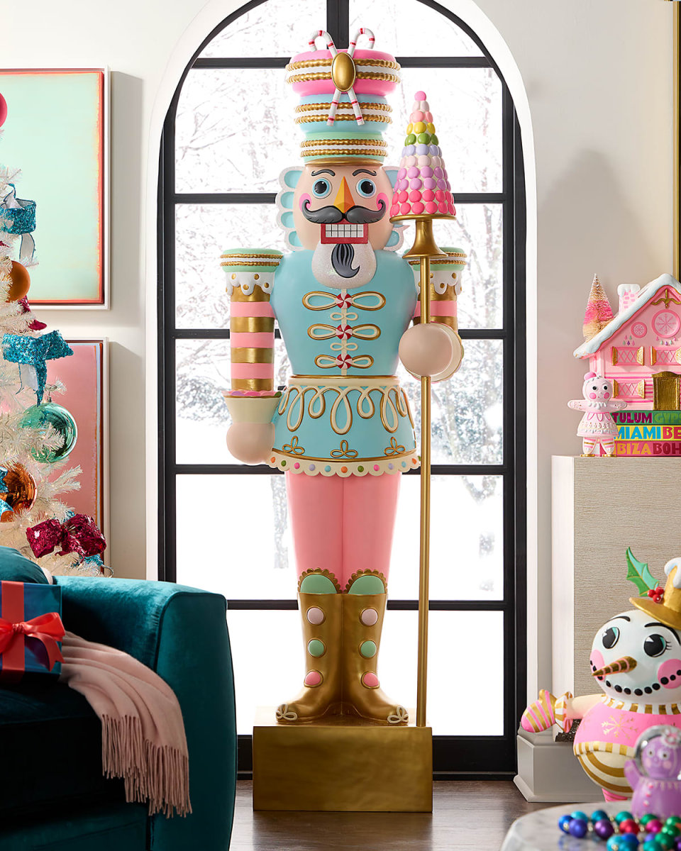 Major Macaron 58" Life-Size Christmas Display
